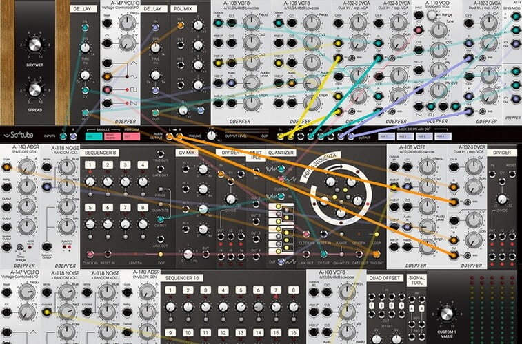 Softube Modular synthesizer instrument on sale for  USD