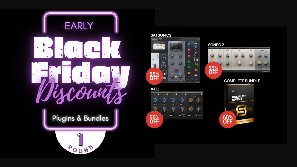 Sonimus Early Black Friday Sale: Save up to 60% on plugins & bundles