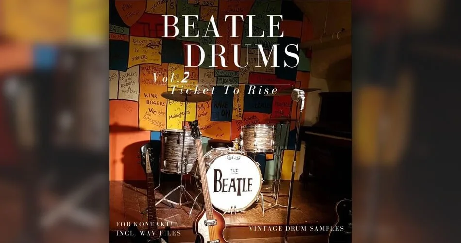 Vintage Drum Samples Beatle Drums Vol 2