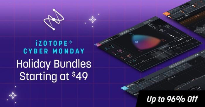 iZotope Cyber Monday