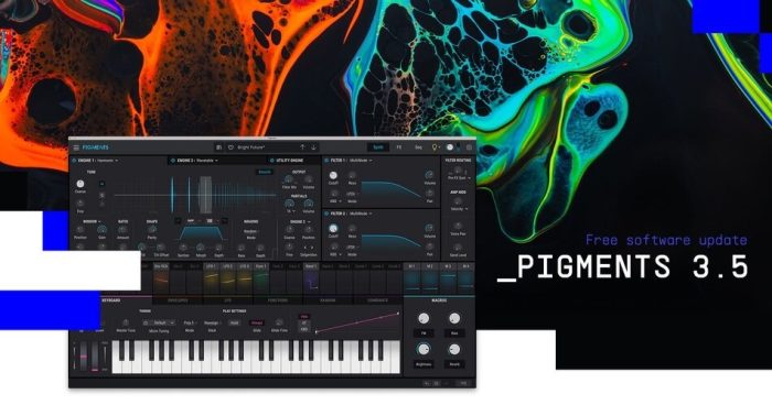 Arturia Pigments 3.5 update