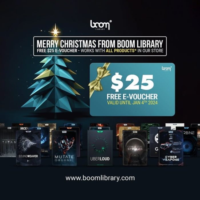 BOOM Library 25 USD Gift Voucher