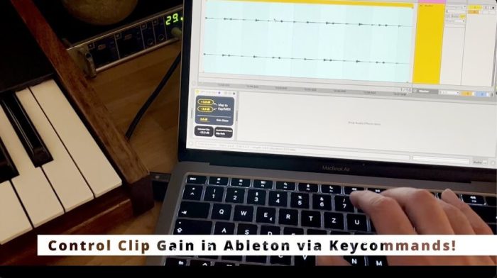 Clip Gain for Ableton Live 11