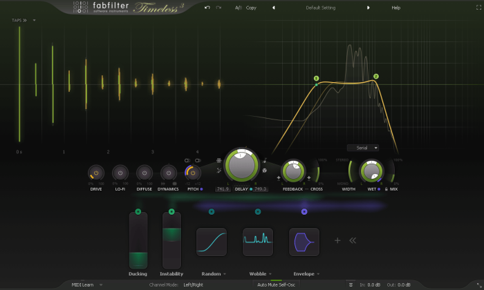 FabFilter Timeless 3 screen