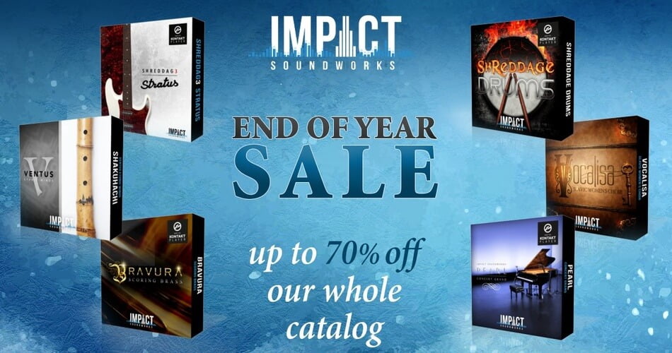 Impact Soundworks End of Year Sale 2021
