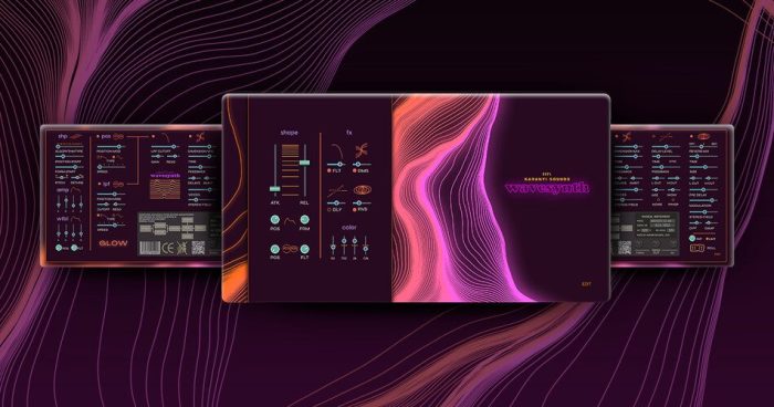 Karanyi Sounds Wavesynth Glow for Kontakt