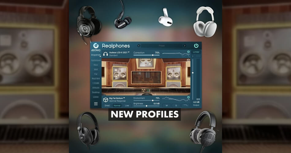 dSONIQ Realphones new profiles