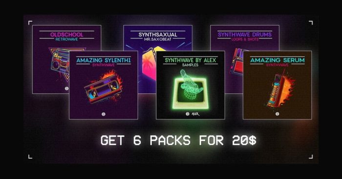 ADSR OST Audio Synthwave 6 for 20