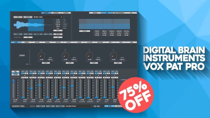 Digital Brain Instruments Vox Pat Pro Sale