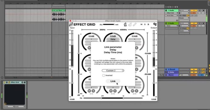 Effect Grid link parameter