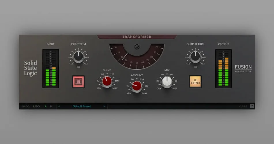 Solid State Logic launches Fusion Transformer coloration effect plugin