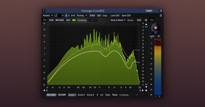 Voxengo CurveEQ update