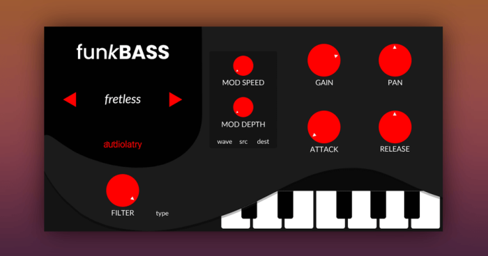 audiolatry funkbass