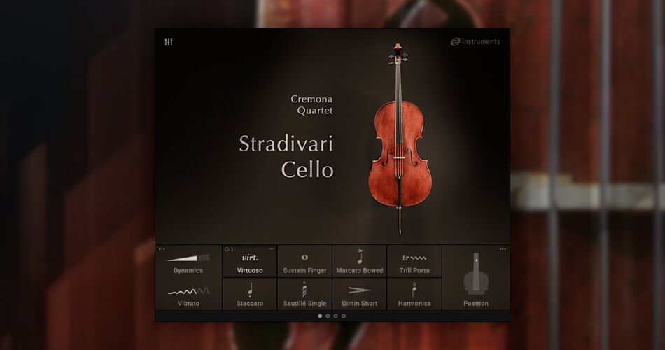 e instruments Stradivari Cello