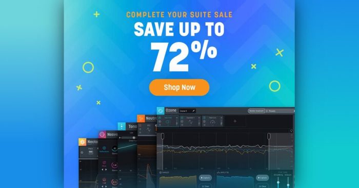 iZotope Complete Your Suite Sale