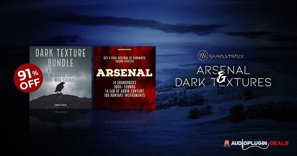 Audio Plugin Deals Arsenal Dark Texture Bundle