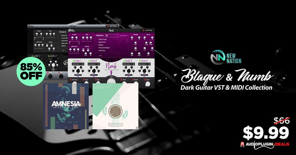 Audio Plugin Deals New Nation Blaque and Numb Bundle