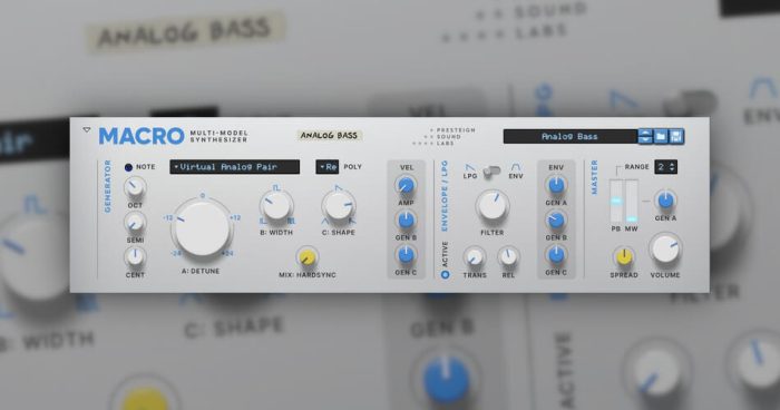 Macro multi model synth