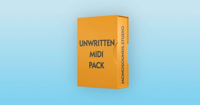 Monosounds Studio Unwritten MIDI Pack