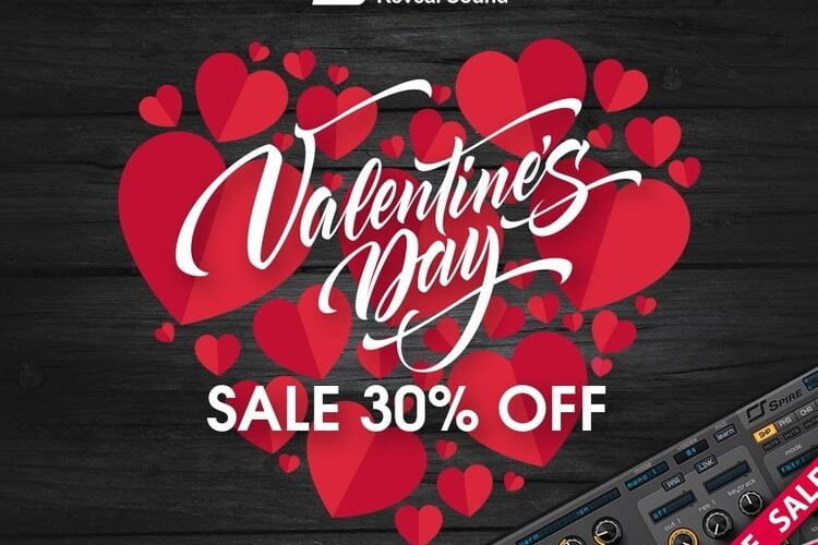 Reveal Sound Valentine’s Sale: Save 30% on Spire Synthesizer