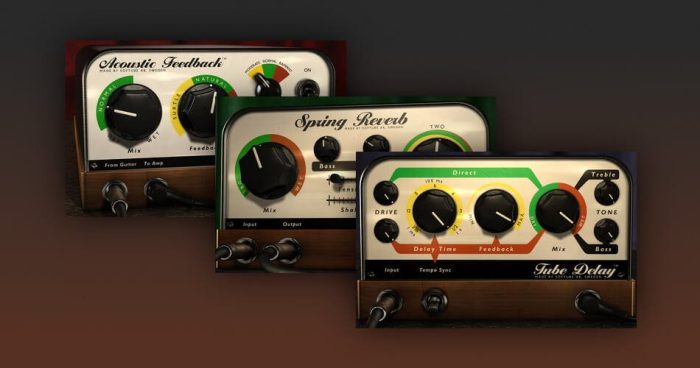 Softube Acoustic Feedback Spring Reverb Tube Delay