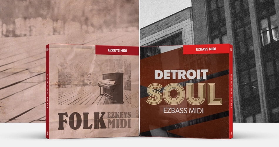 Toontrack Folk EZkeys Detroit Soul EZbass
