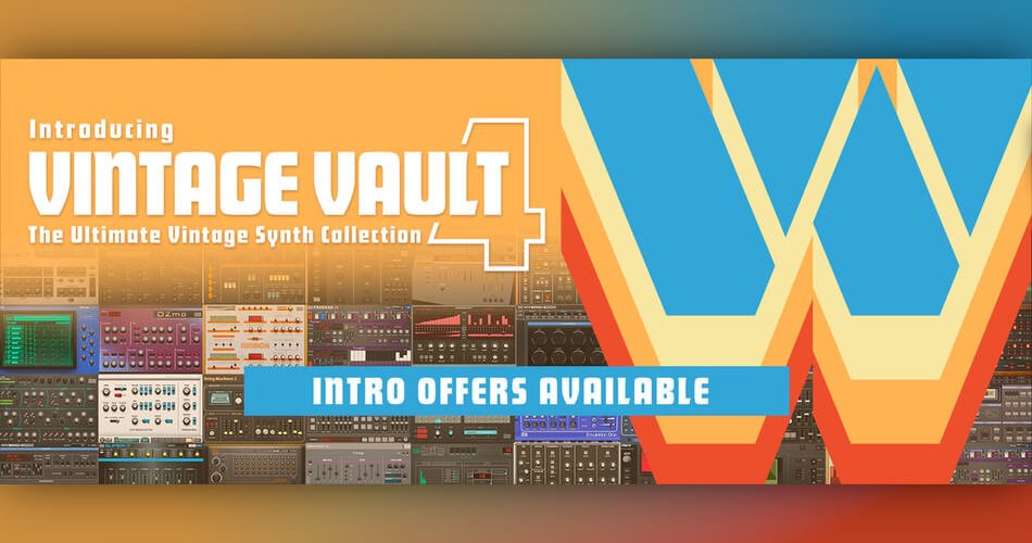 UVI launches Vintage Vault 4 vintage synth collection at intro offer