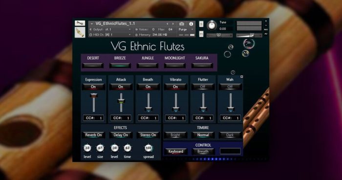 VG Ethnic Flutes