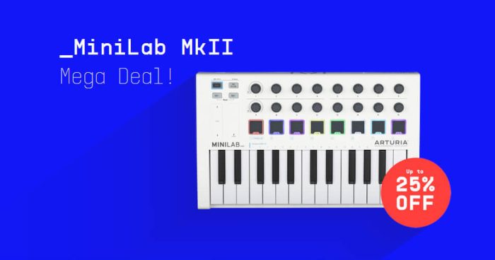 Arturia MiniLab MkII Mega Deal