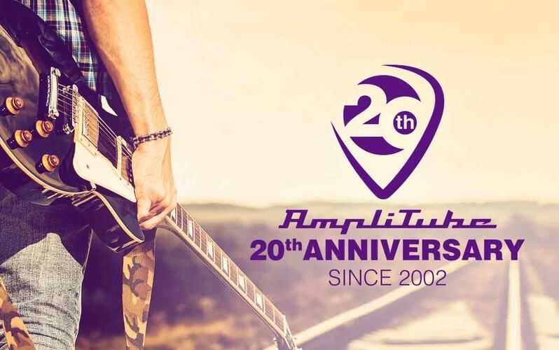 IK Multimedia Amplitube 20th anniversary