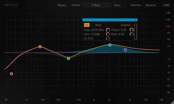 Initial Audio Dynamic Eq