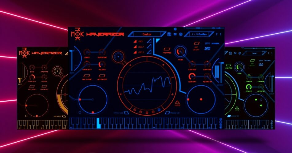 Save 50% on MOK Waverazor synthesizer instrument from Tracktion