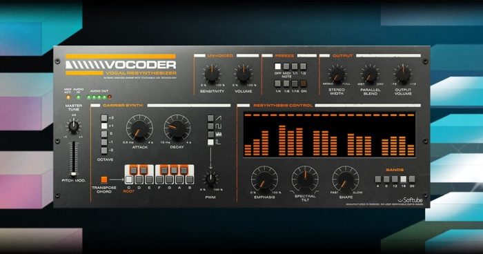 Softube Vocoder