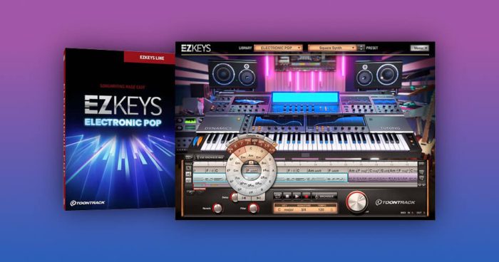 Toontrack EZkeyz Electronic Pop