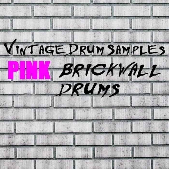 Vintage Drum Samples Pink Brickwall Drums