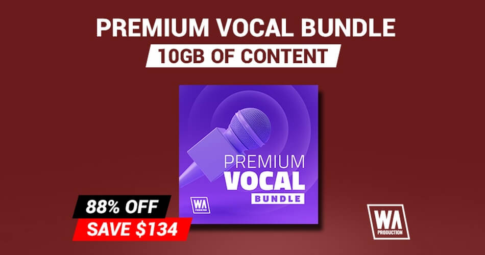 WA Production Premium Vocal Bundle