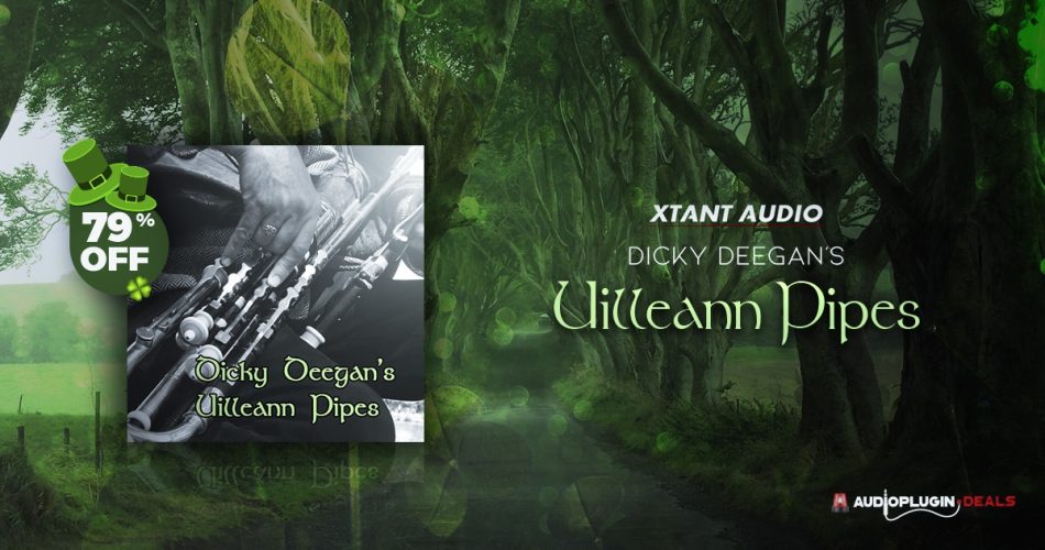 Save 79% on Dicky Deegan’s Uilleann Pipes by Xtant Audio