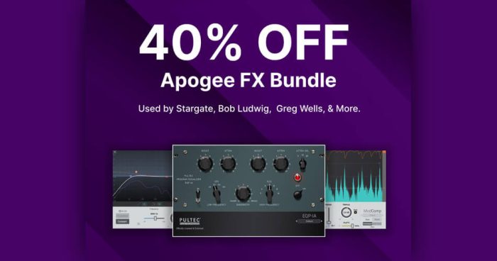 Apogee FX Bundle Sale