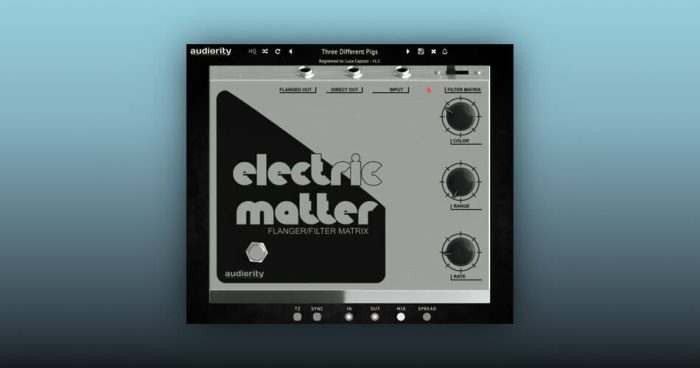 Audiority Electric Matter 1.1 update