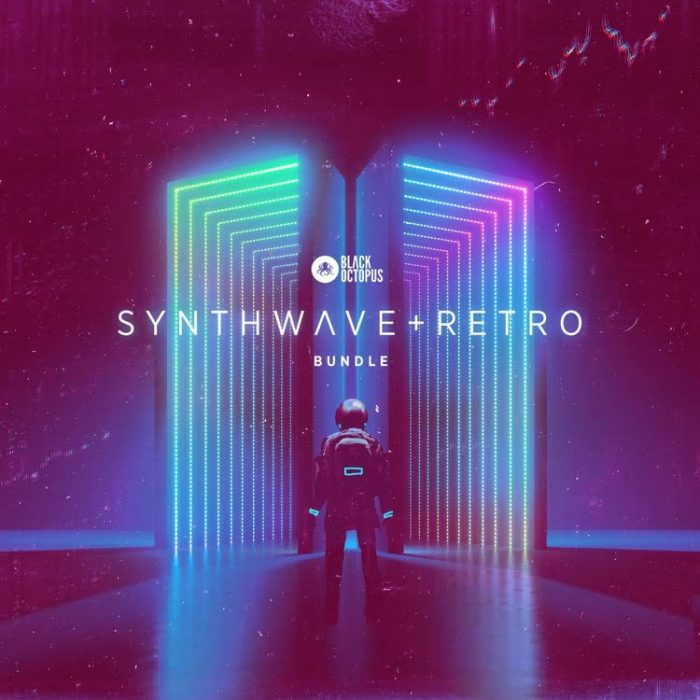 Black Octopus Synthwave Retro Bundle