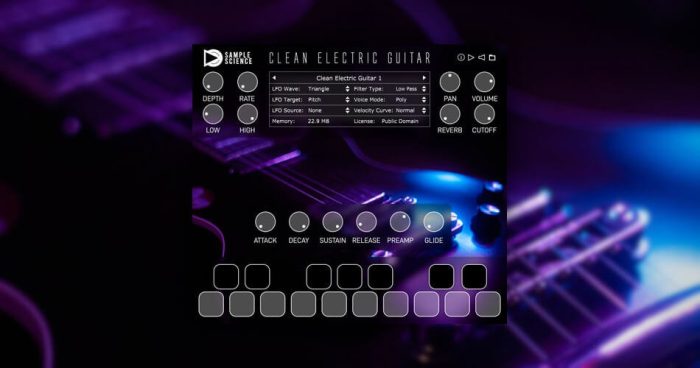 SampleScience Clean Electric Guitar