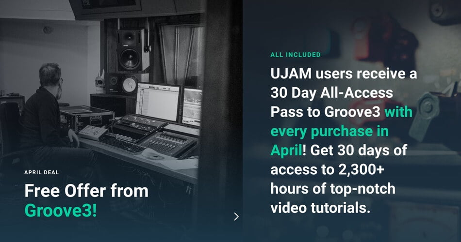 UJAM Groove3 offer