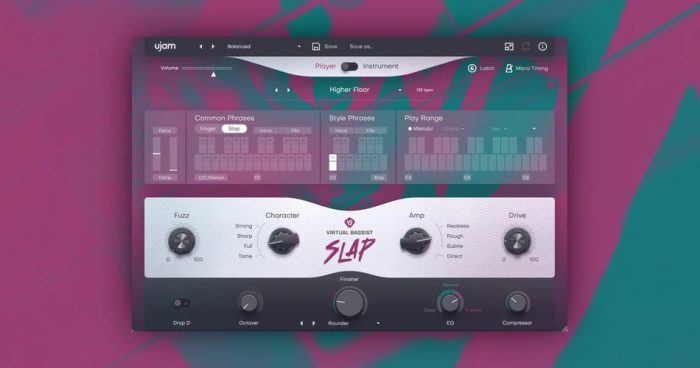 UJAM Virtual Bassist Slap