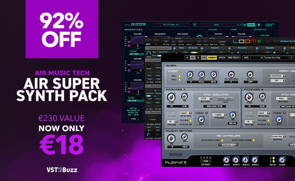 VST Buzz AIR Super Synth Pack