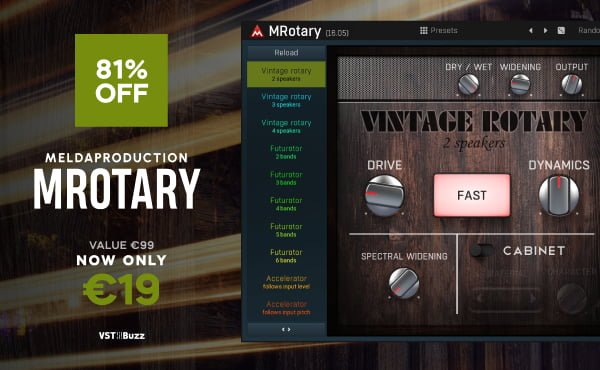 MRotary ultimate rotary simulator by Meldaproduction on sale at 81% OFF