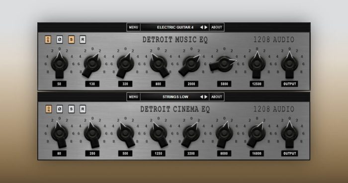 1208 Audio Detroit EQs