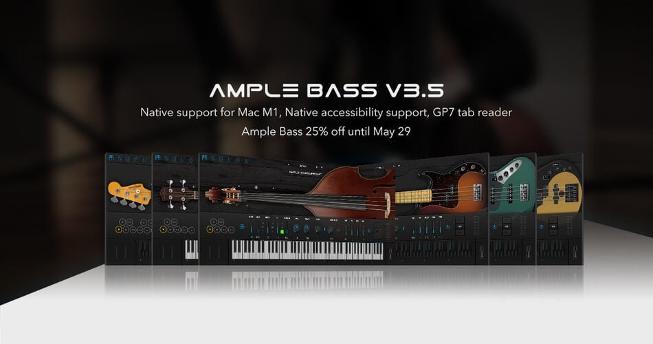 Ample Sound Electric Acoustic Bass 3.5 update