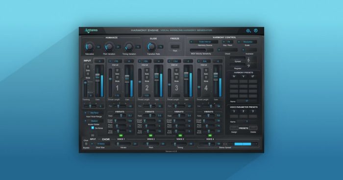 Antares Harmony Engine vocal modeling harmony generator