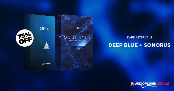 Audio Plugin Deals Dark Intervals Deep Blue Sonorus