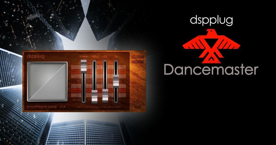 DSPplug releases Dancemaster compressor effect plugin for Windows